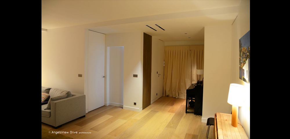 Rénovation d'un appartement haut de gamme à Paris : séjour